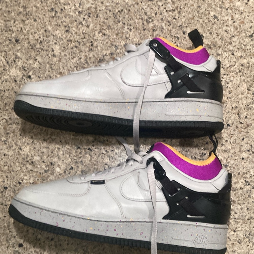 Size 10.5 Men’s - Nike Undercover x Air Force 1 SP GORE-TEX Low Grey Fog - Picture 5 of 16